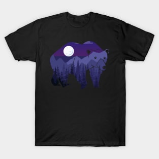 BEAR AT NIGHT T-Shirt